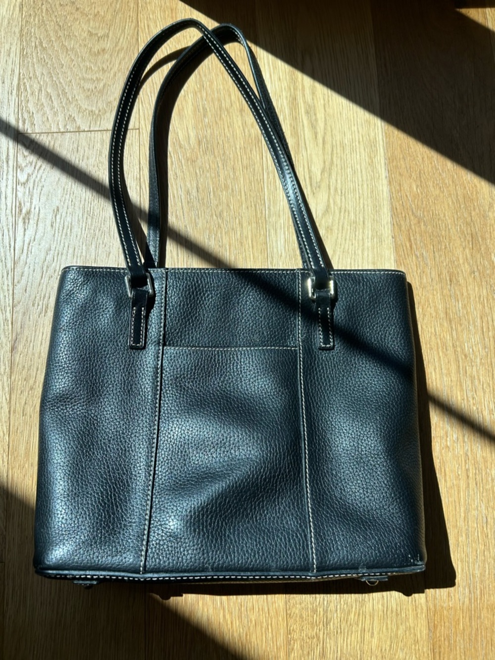 Dooney & Burke Pebble Grain Lexington Tote Bag - Picture 3 of 7